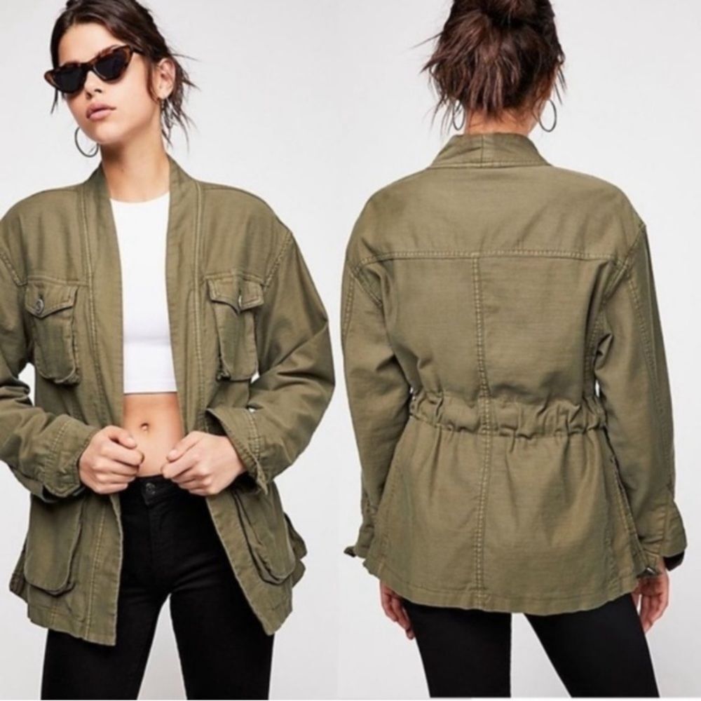 Free People Women's In Our Nature Jacket Army Green size small (runs big) 😍